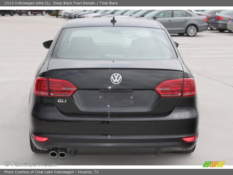 Deep Black Pearl Metallic / Titan Black 2014 Volkswagen Jetta GLI