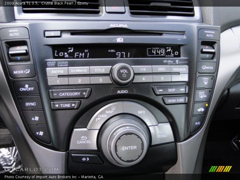 Controls of 2009 TL 3.5