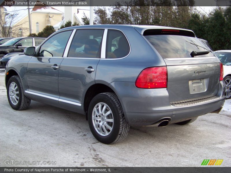 Titanium Metallic / Black 2005 Porsche Cayenne