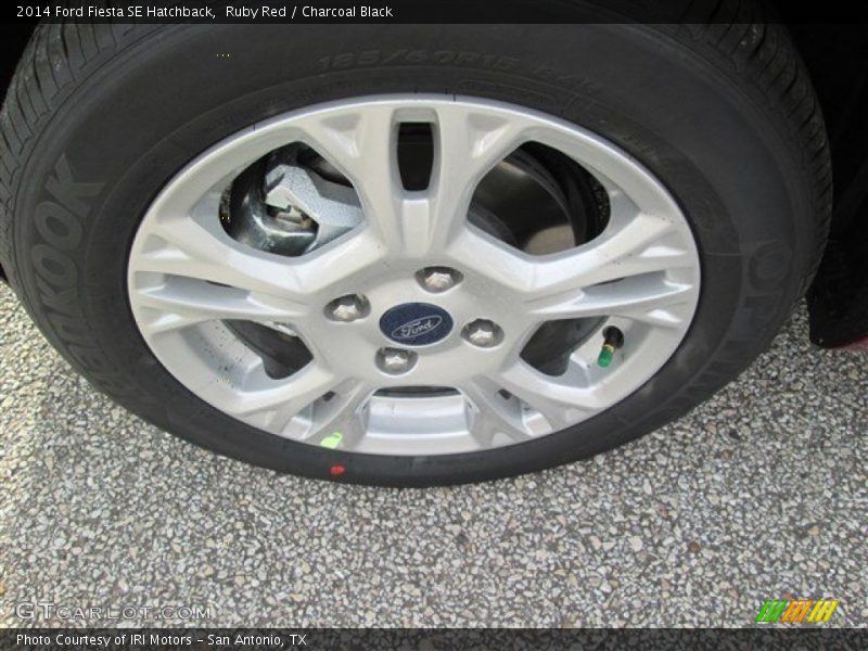 Ruby Red / Charcoal Black 2014 Ford Fiesta SE Hatchback