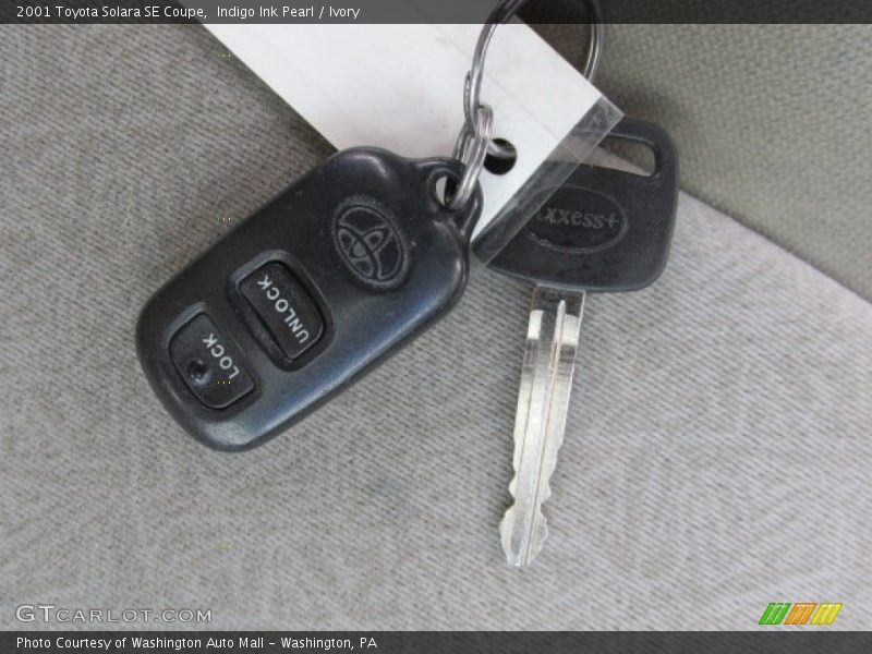 Indigo Ink Pearl / Ivory 2001 Toyota Solara SE Coupe