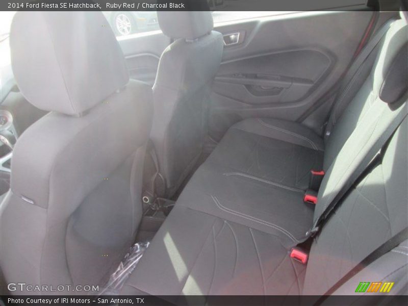 Ruby Red / Charcoal Black 2014 Ford Fiesta SE Hatchback