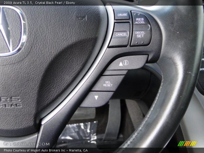 Controls of 2009 TL 3.5