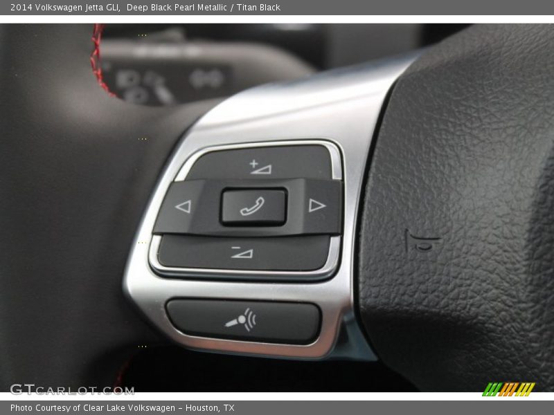 Deep Black Pearl Metallic / Titan Black 2014 Volkswagen Jetta GLI