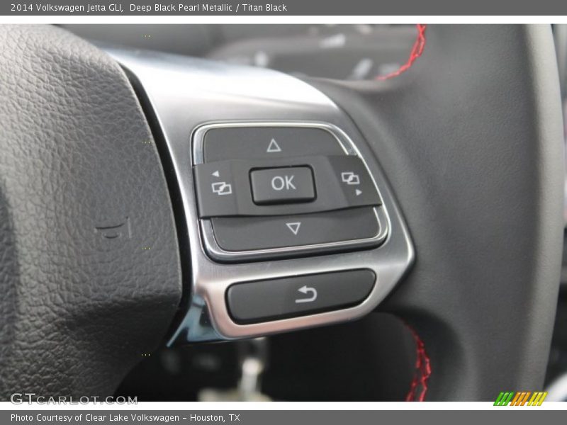 Deep Black Pearl Metallic / Titan Black 2014 Volkswagen Jetta GLI