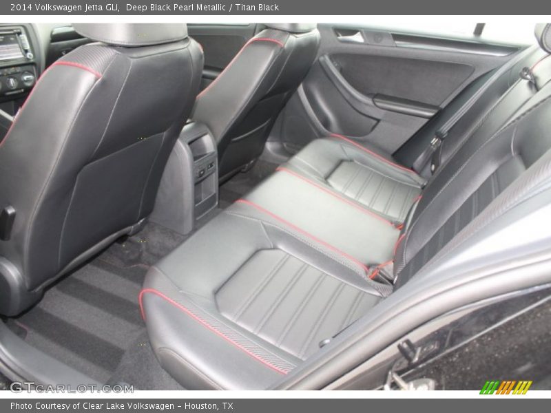 Deep Black Pearl Metallic / Titan Black 2014 Volkswagen Jetta GLI