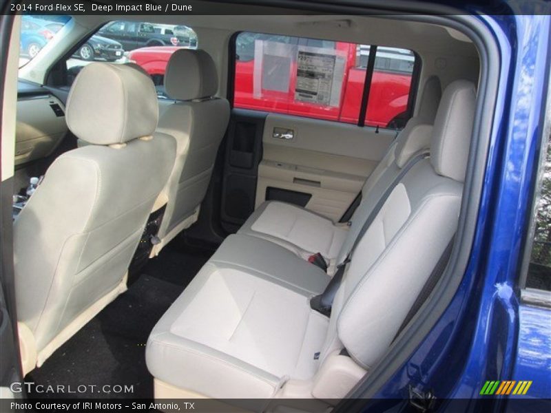 Deep Impact Blue / Dune 2014 Ford Flex SE