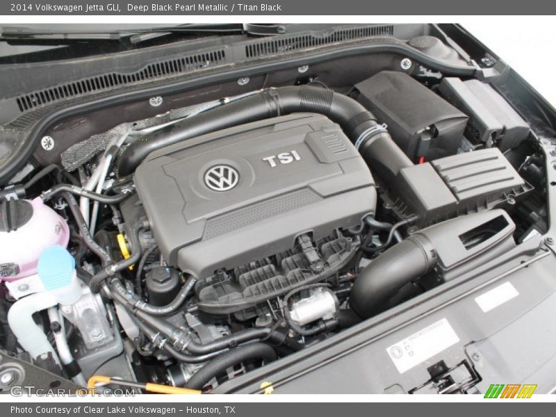 Deep Black Pearl Metallic / Titan Black 2014 Volkswagen Jetta GLI