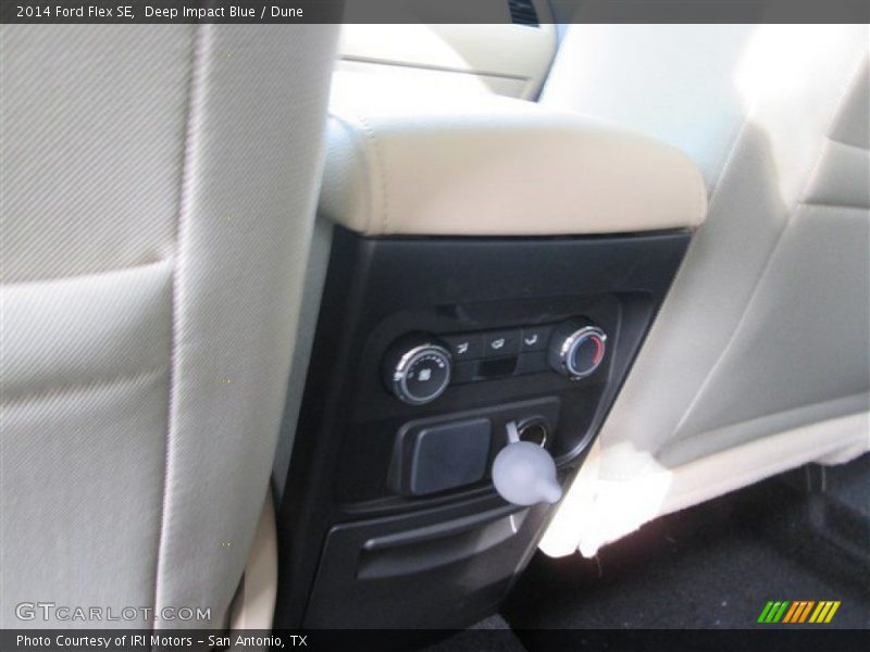 Deep Impact Blue / Dune 2014 Ford Flex SE