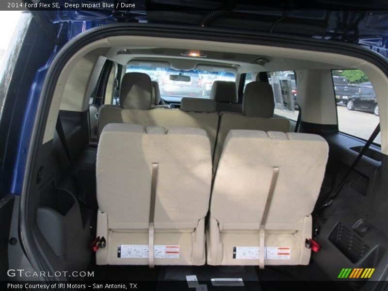 Deep Impact Blue / Dune 2014 Ford Flex SE