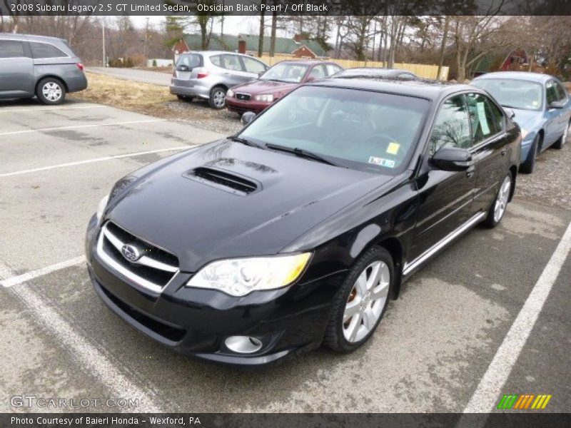 Front 3/4 View of 2008 Legacy 2.5 GT Limited Sedan