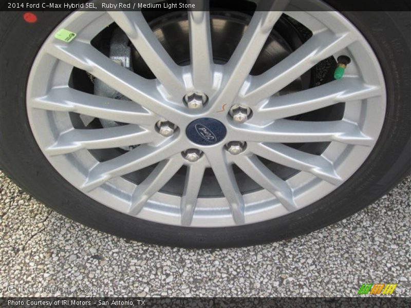 Ruby Red / Medium Light Stone 2014 Ford C-Max Hybrid SEL