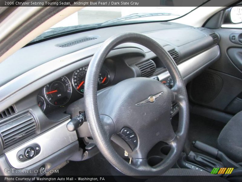 Midnight Blue Pearl / Dark Slate Gray 2006 Chrysler Sebring Touring Sedan