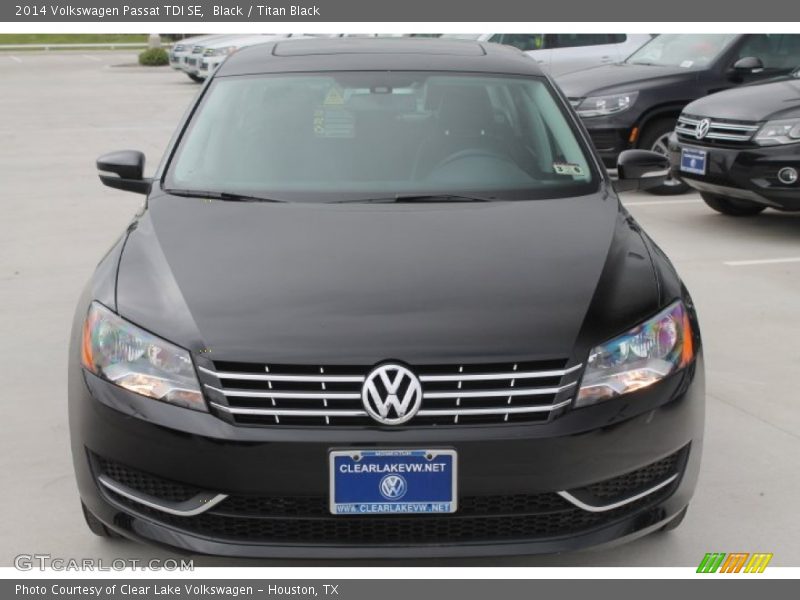 Black / Titan Black 2014 Volkswagen Passat TDI SE