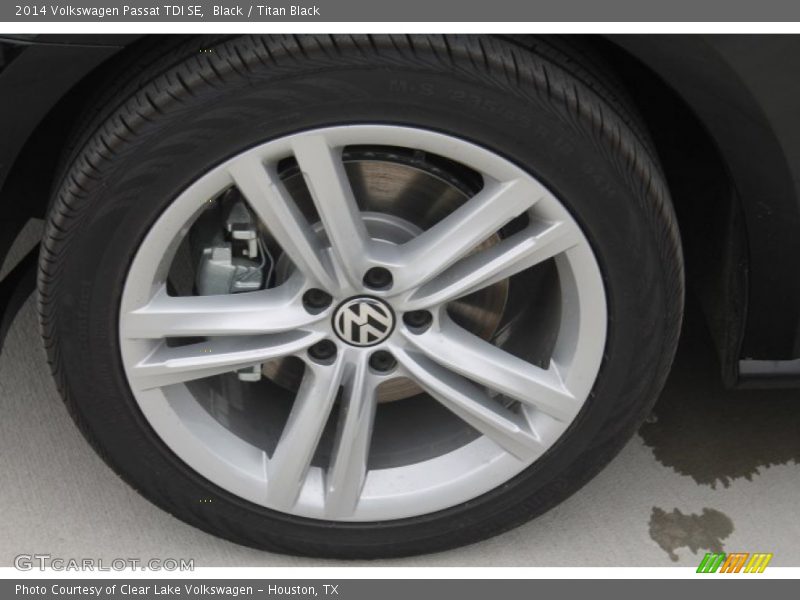 Black / Titan Black 2014 Volkswagen Passat TDI SE