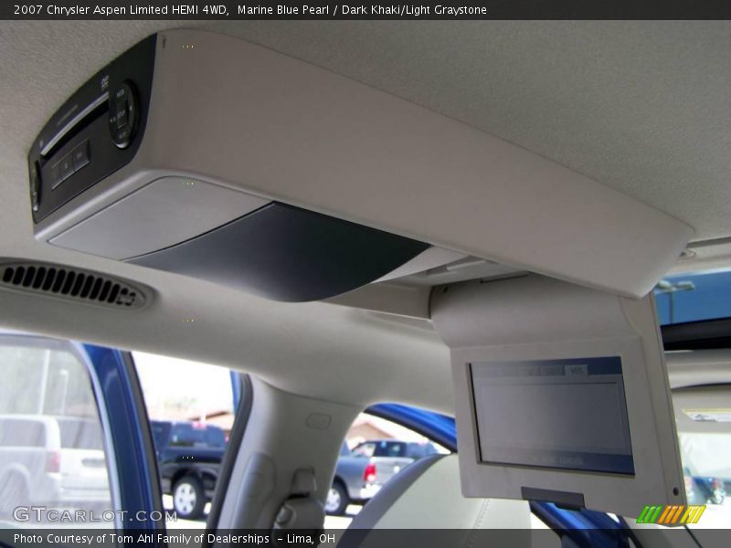 Marine Blue Pearl / Dark Khaki/Light Graystone 2007 Chrysler Aspen Limited HEMI 4WD