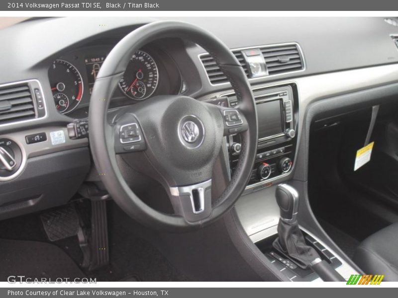 Black / Titan Black 2014 Volkswagen Passat TDI SE
