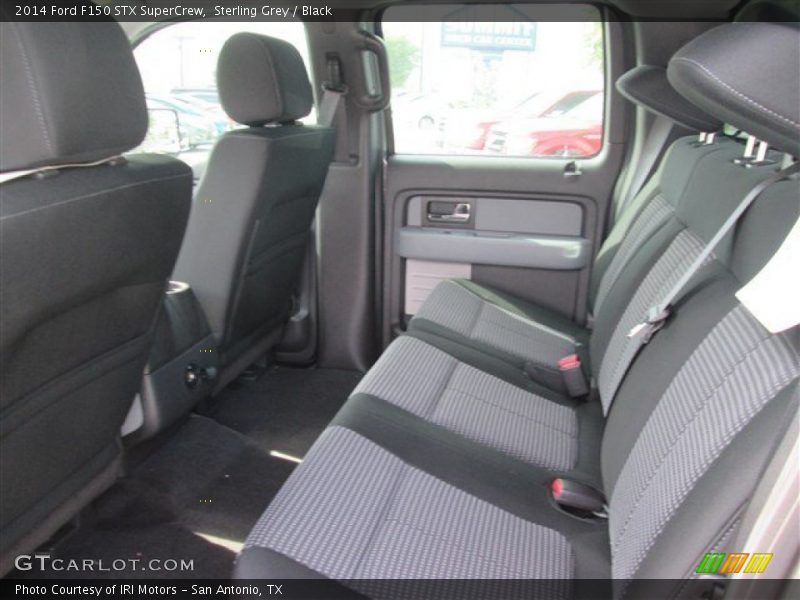Sterling Grey / Black 2014 Ford F150 STX SuperCrew