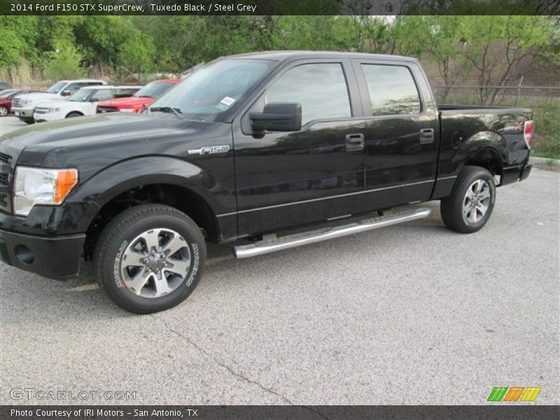 Tuxedo Black / Steel Grey 2014 Ford F150 STX SuperCrew