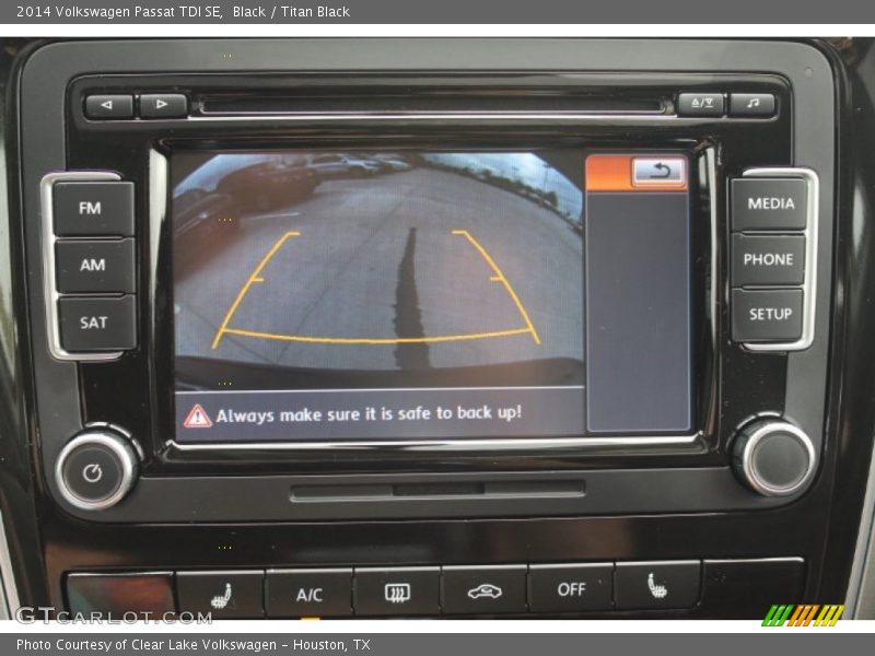 Black / Titan Black 2014 Volkswagen Passat TDI SE