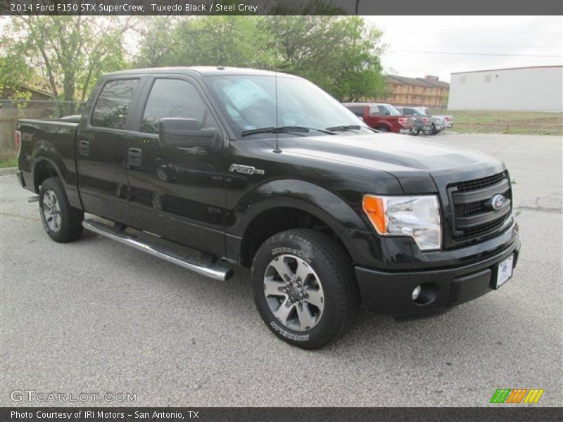 Tuxedo Black / Steel Grey 2014 Ford F150 STX SuperCrew