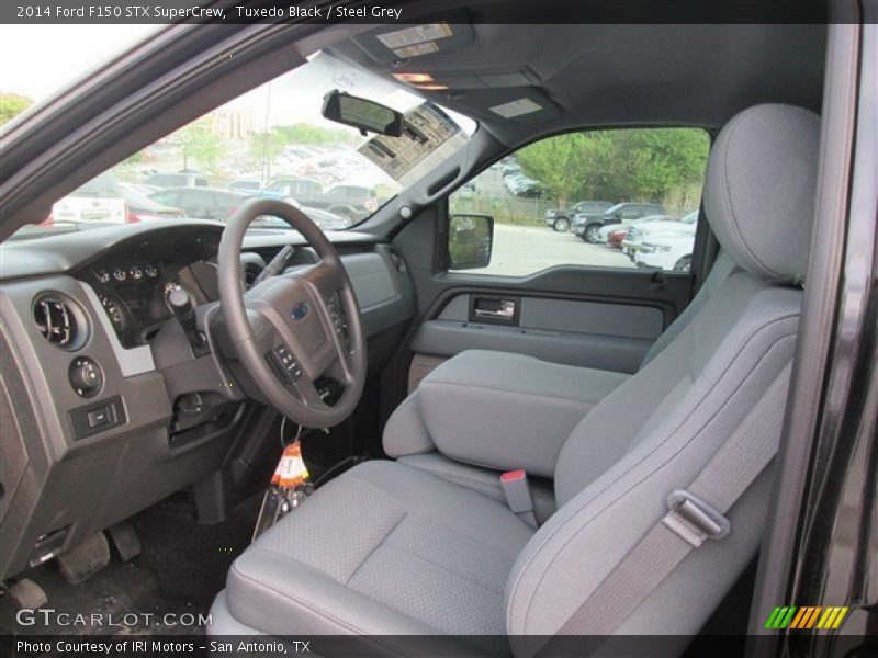 Tuxedo Black / Steel Grey 2014 Ford F150 STX SuperCrew