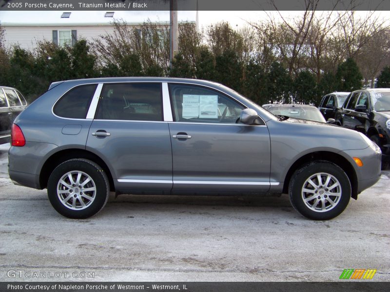 Titanium Metallic / Black 2005 Porsche Cayenne