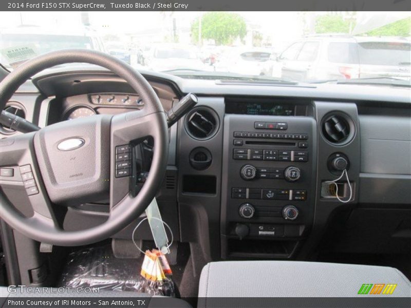 Tuxedo Black / Steel Grey 2014 Ford F150 STX SuperCrew