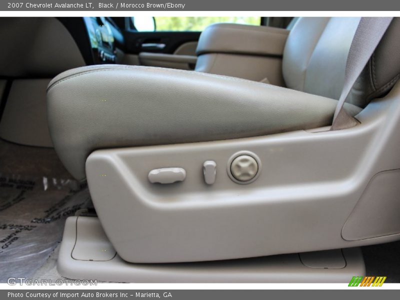 Black / Morocco Brown/Ebony 2007 Chevrolet Avalanche LT