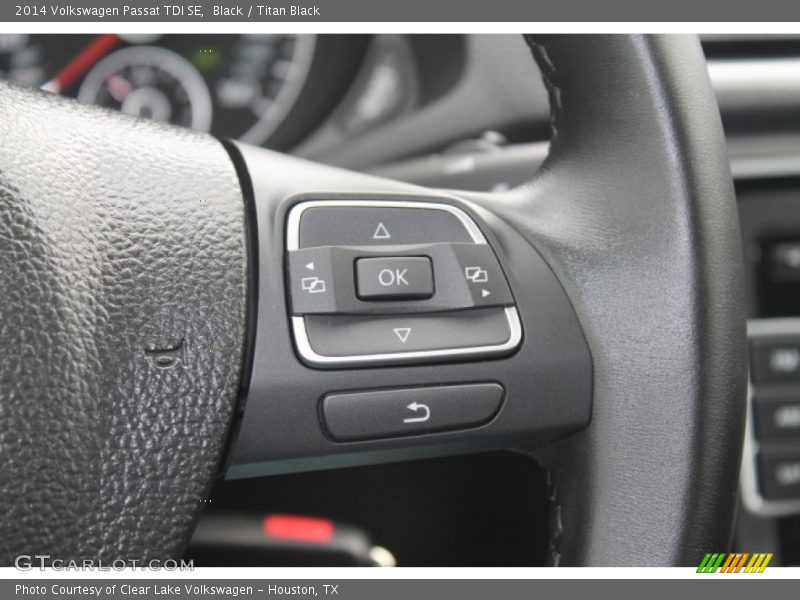 Black / Titan Black 2014 Volkswagen Passat TDI SE