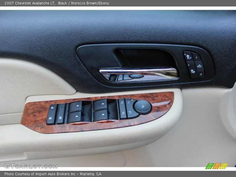 Black / Morocco Brown/Ebony 2007 Chevrolet Avalanche LT
