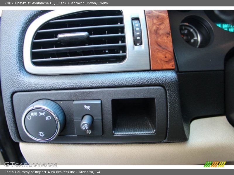 Black / Morocco Brown/Ebony 2007 Chevrolet Avalanche LT