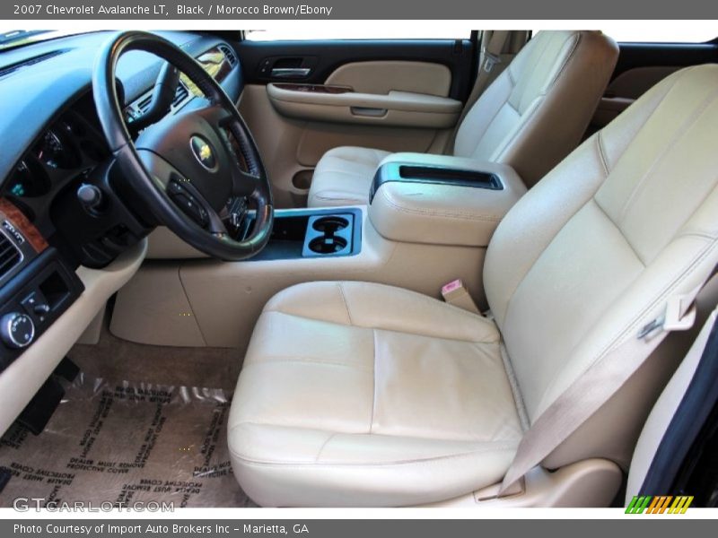 Black / Morocco Brown/Ebony 2007 Chevrolet Avalanche LT