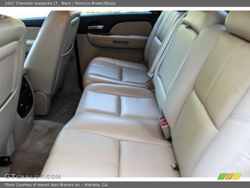 Black / Morocco Brown/Ebony 2007 Chevrolet Avalanche LT