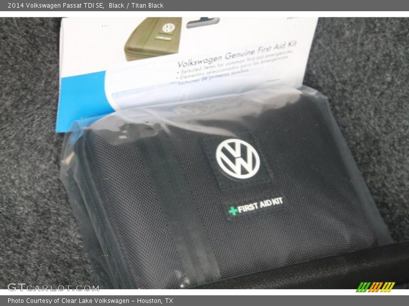 Black / Titan Black 2014 Volkswagen Passat TDI SE