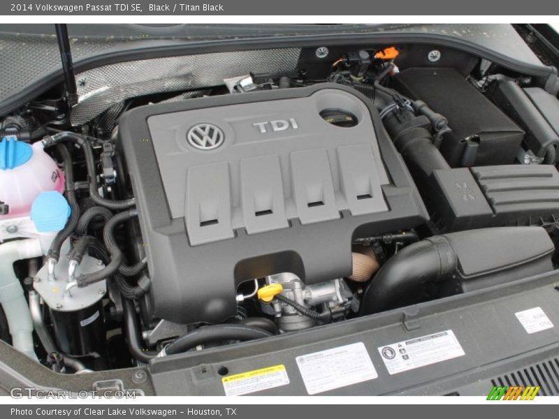 Black / Titan Black 2014 Volkswagen Passat TDI SE