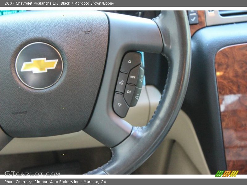 Black / Morocco Brown/Ebony 2007 Chevrolet Avalanche LT