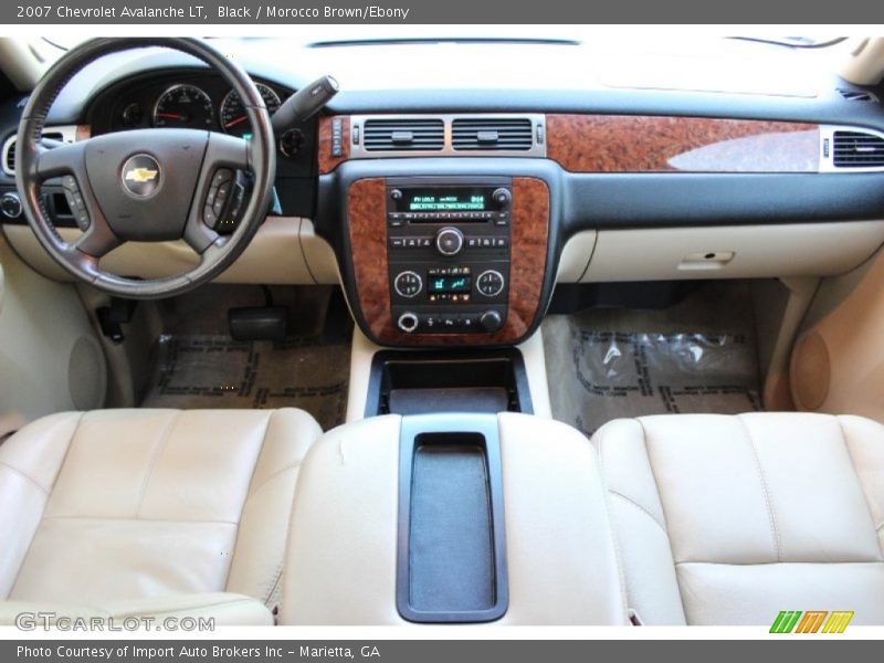 Black / Morocco Brown/Ebony 2007 Chevrolet Avalanche LT