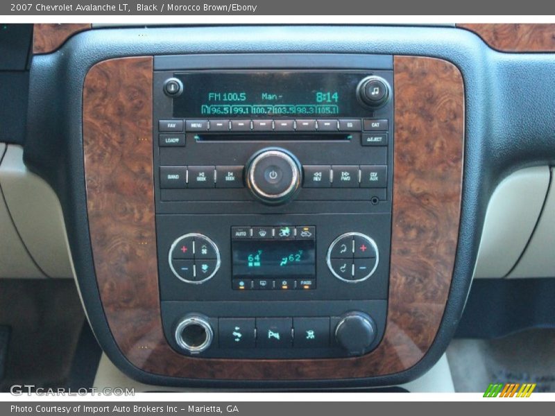 Black / Morocco Brown/Ebony 2007 Chevrolet Avalanche LT