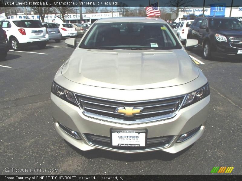 Champagne Silver Metallic / Jet Black 2014 Chevrolet Impala LT
