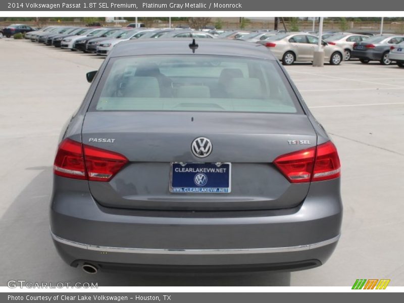 Platinum Gray Metallic / Moonrock 2014 Volkswagen Passat 1.8T SEL Premium