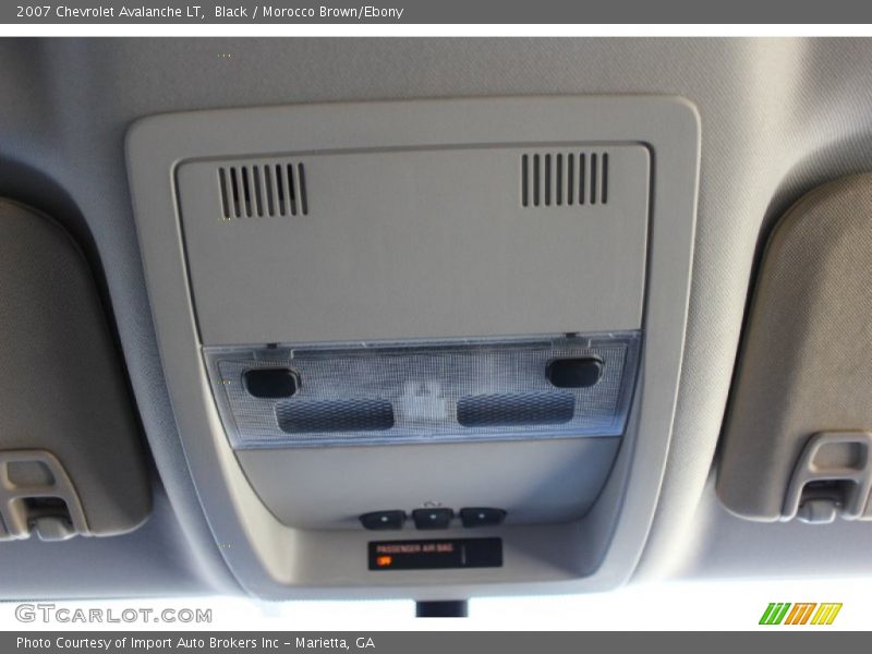 Black / Morocco Brown/Ebony 2007 Chevrolet Avalanche LT