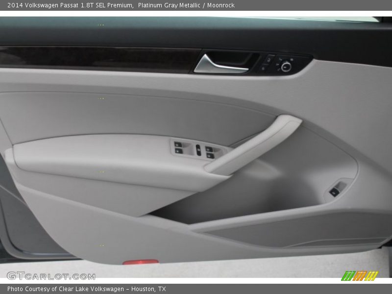 Platinum Gray Metallic / Moonrock 2014 Volkswagen Passat 1.8T SEL Premium