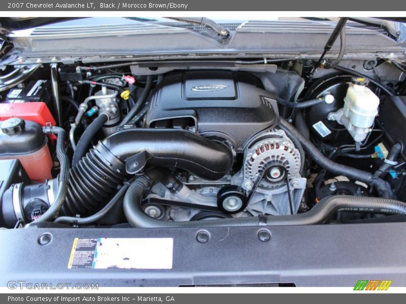 Black / Morocco Brown/Ebony 2007 Chevrolet Avalanche LT