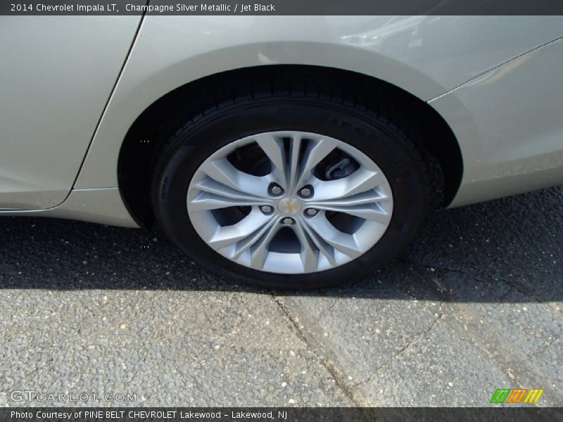 Champagne Silver Metallic / Jet Black 2014 Chevrolet Impala LT
