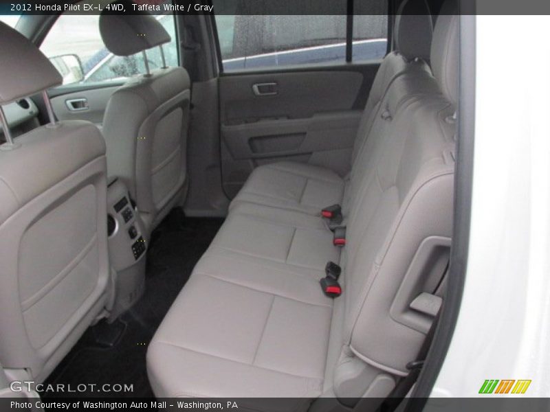 Taffeta White / Gray 2012 Honda Pilot EX-L 4WD