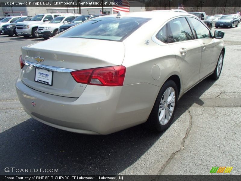 Champagne Silver Metallic / Jet Black 2014 Chevrolet Impala LT