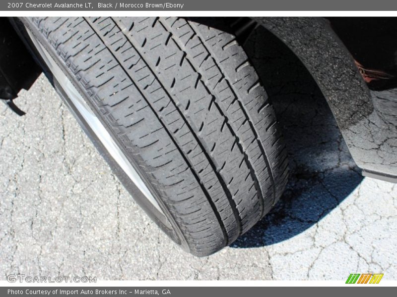 Black / Morocco Brown/Ebony 2007 Chevrolet Avalanche LT