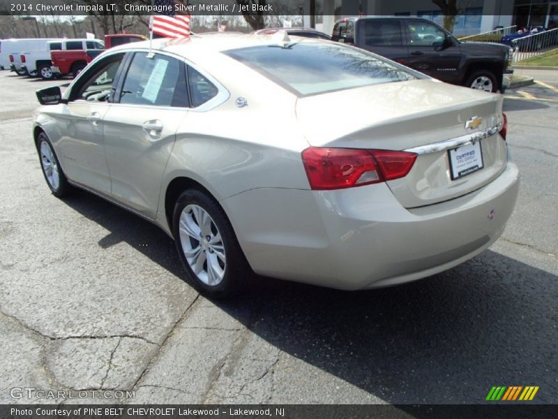 Champagne Silver Metallic / Jet Black 2014 Chevrolet Impala LT