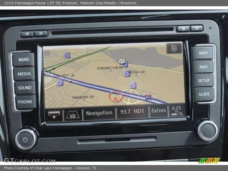 Platinum Gray Metallic / Moonrock 2014 Volkswagen Passat 1.8T SEL Premium